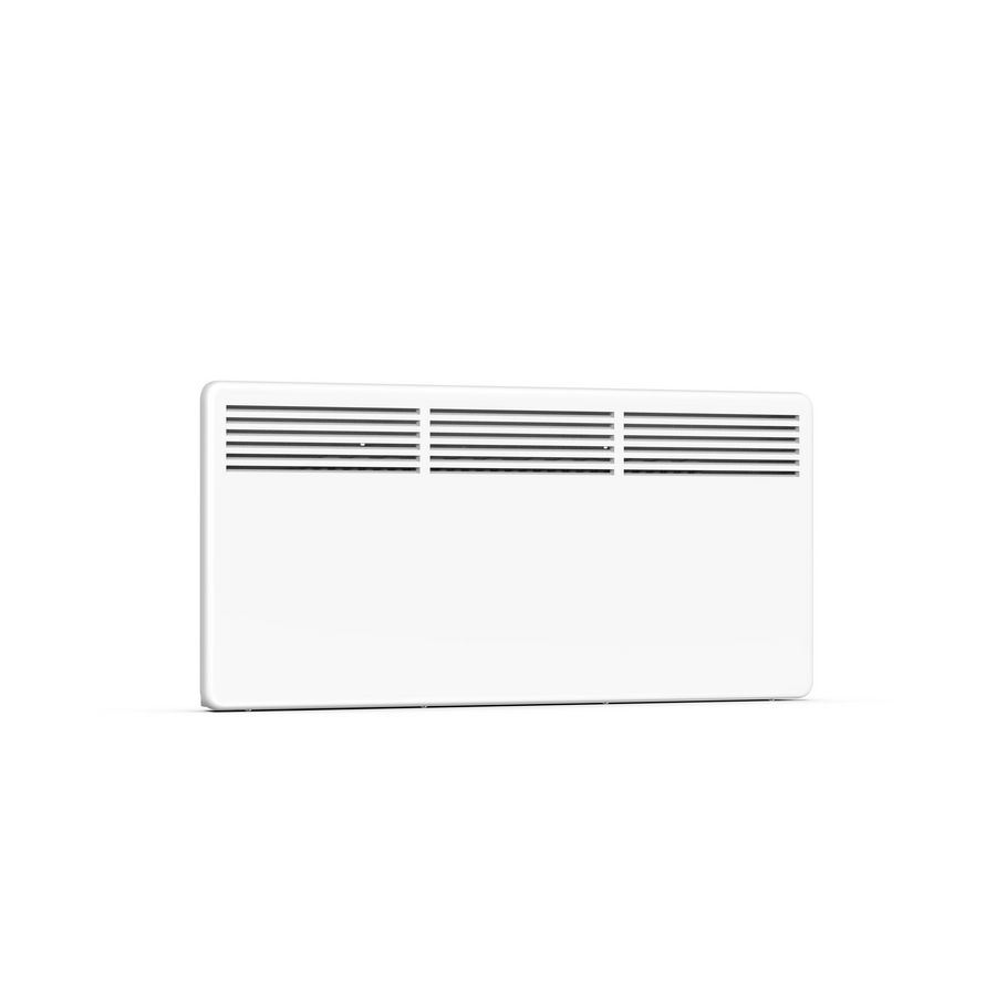 Wandconvector met thermostaat, wit, 94x40cm, 2000W, stekker