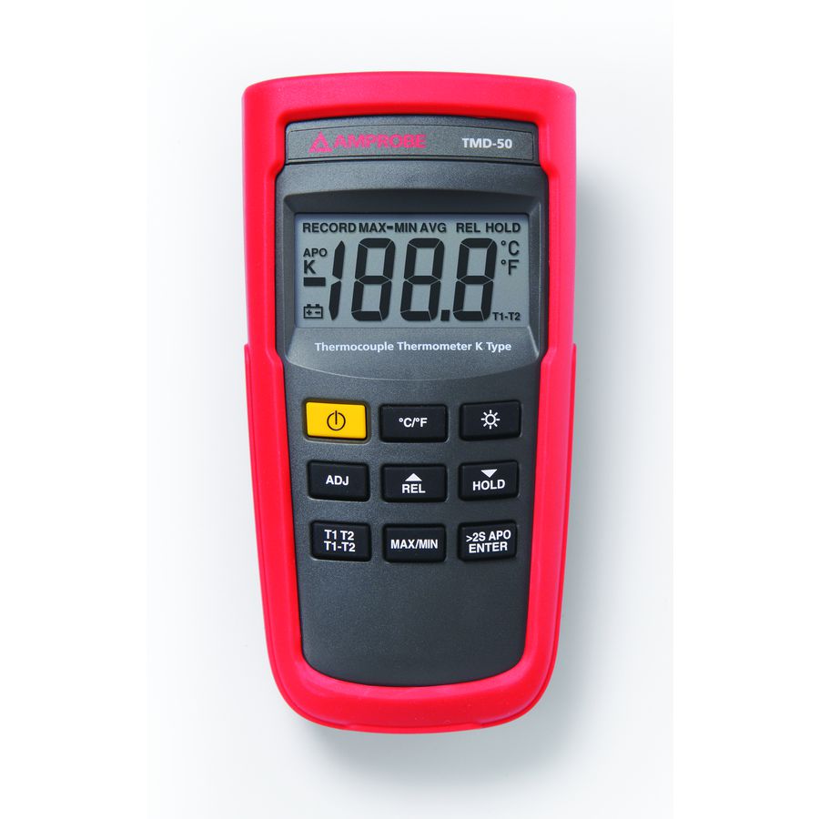 Digitale thermometer (K, J, T, R/S, N, E type) datalogger