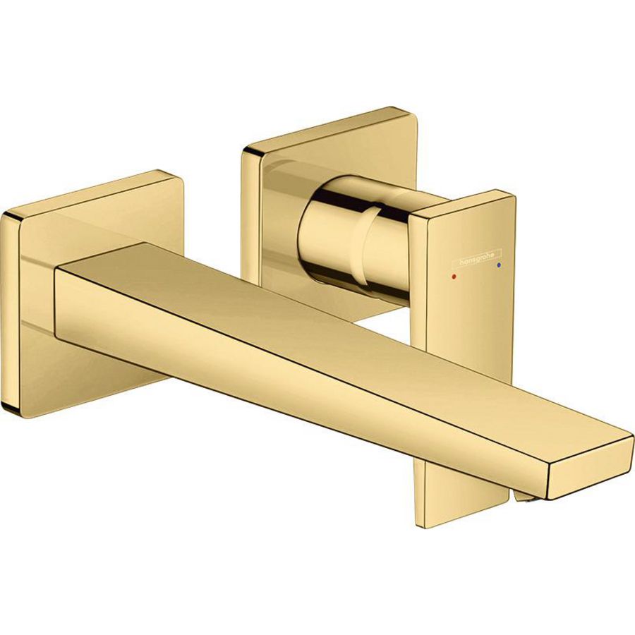 Wastafelmengkraan 2-gats Metropol 32526990 polished gold optic