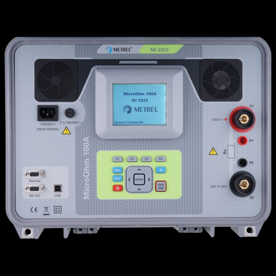 Weerstandmeter MicroOhm 100A
