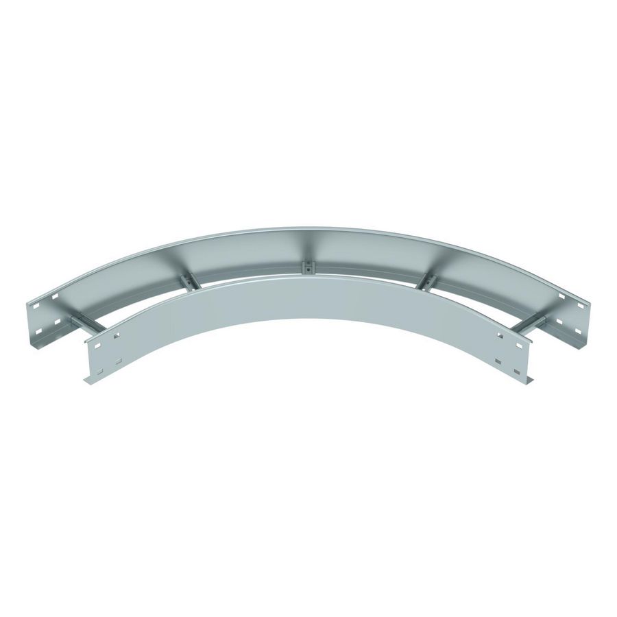 90gr. Bocht/hoekstuk kabelladder horizontal 110x200 Staal se