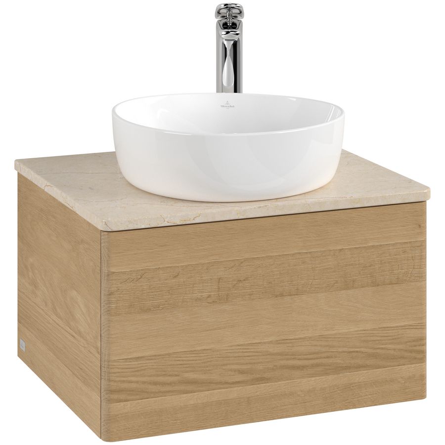 Wastafelonderkast Antao 600x360x500mm Honey Oak L29053HN
