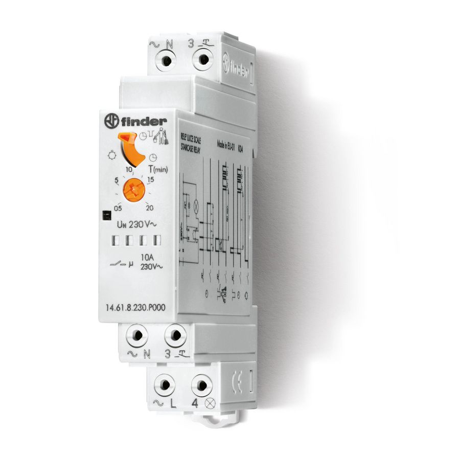 Trappenhuisschakelaar 1M 10A 230V AC 14.61.8.230.P000