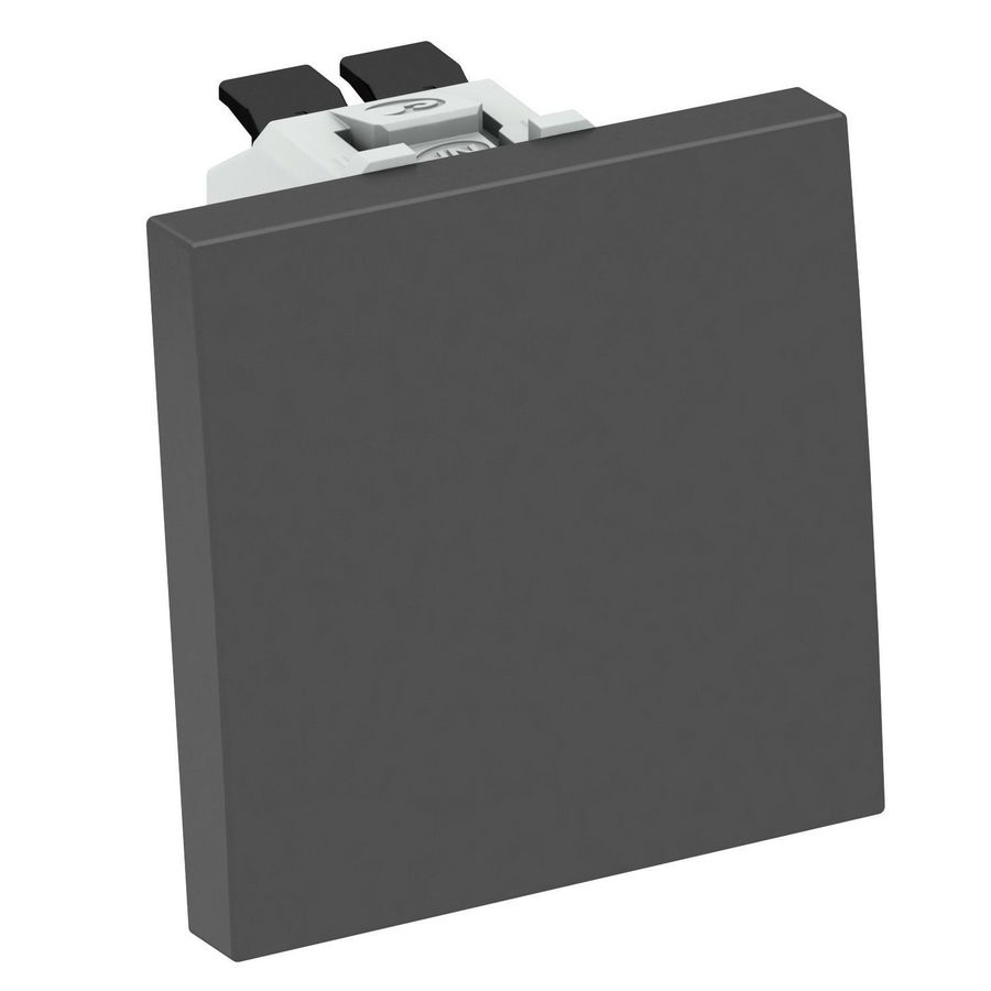 Wisselschakelaar 10 A, 250V polycarbonaat zwartzgrijs 21