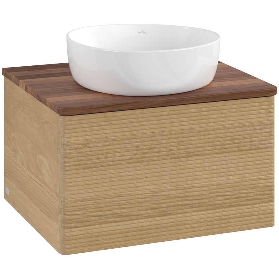 Wastafelonderkast Antao 600x360x500mm Honey Oak L29112HN