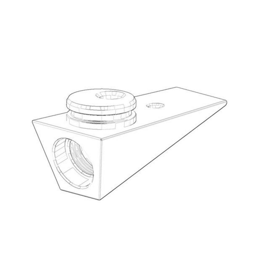 Uitloop 30x29x58mm Champagne (22kt Goud)