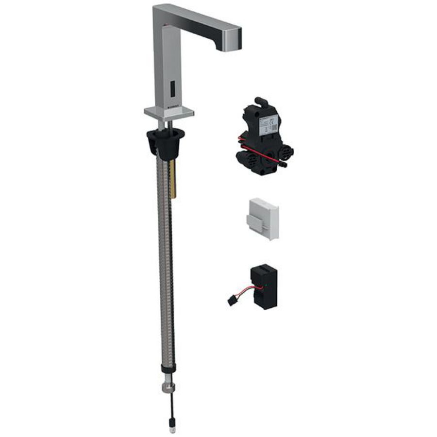 Brenta wastafelkraan chroom 230V inb.installatiebox zonder mengunit
