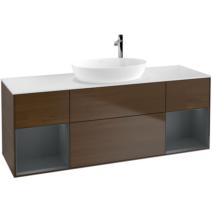 Wastafelonderkast Finion 1600x603x501mm W.Veneer G981HGGN