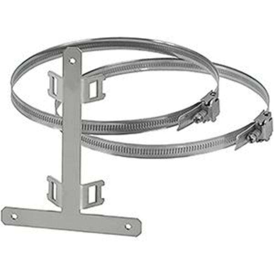 RVS Montageset KV Mast/Paalbevest 4,5 mod breed