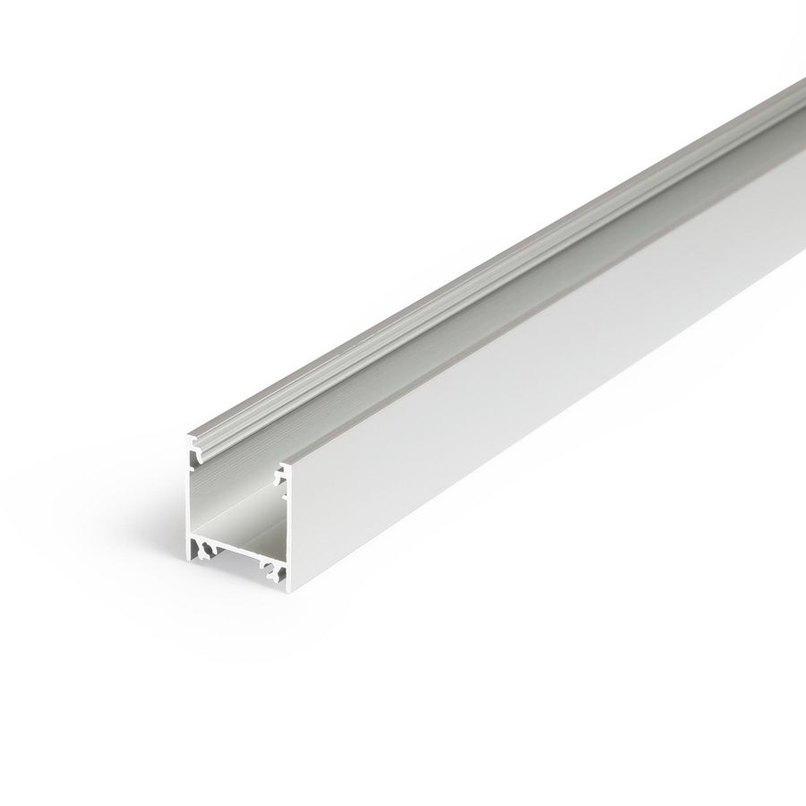 Zak a 2m. Profiel voor ledstrips 20 opbouw Grijs