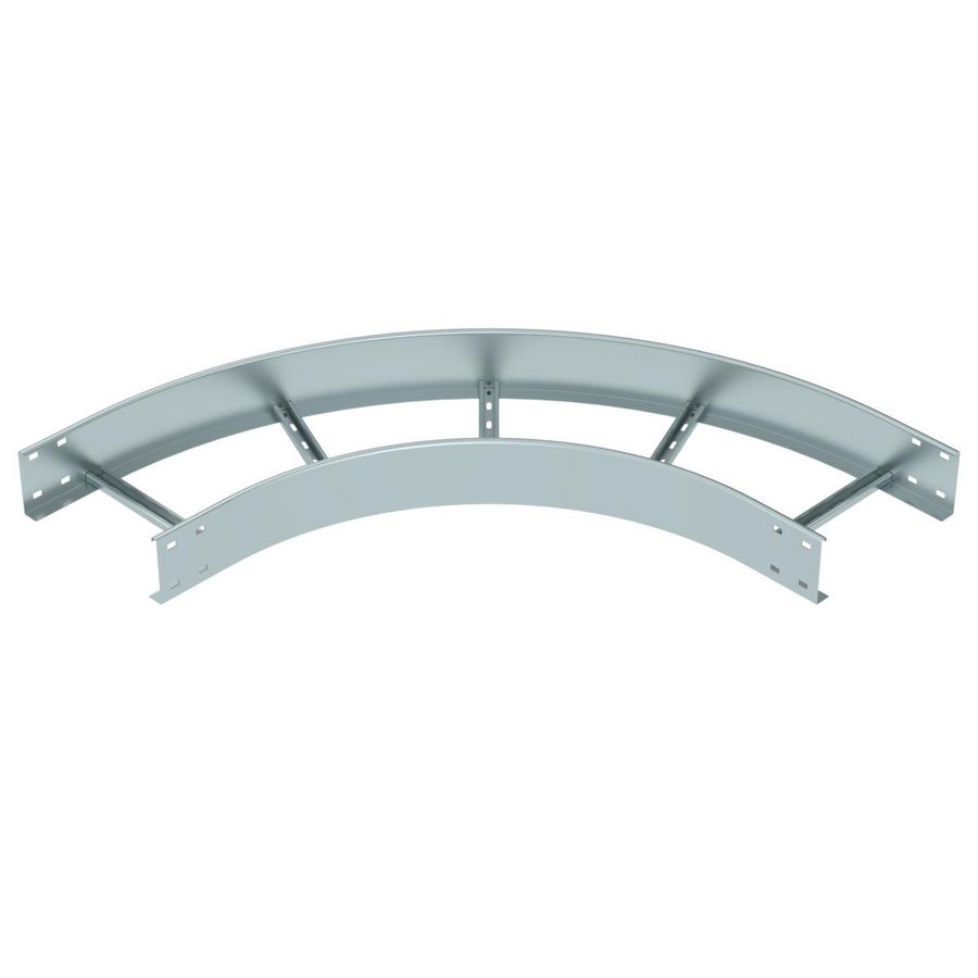 90gr. Bocht/hoekstuk kabelladder horizontal 110x300 Staal se