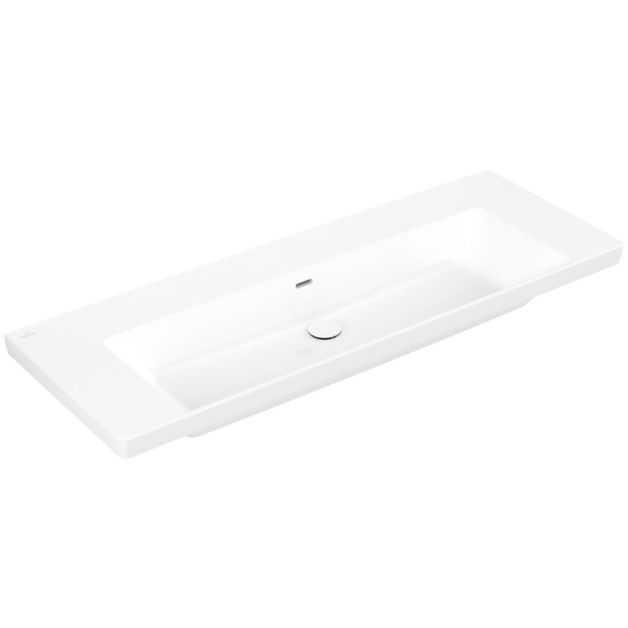Meubelwastafel Subway3.0 1300x475mm wit Alpin CeramicPlus 4A70D6R1