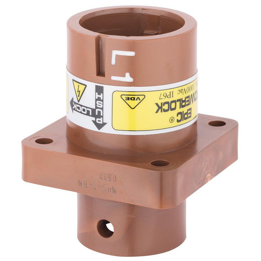 Ronde connector EPIC POWERLOCK A6 S L1/BN QP M12