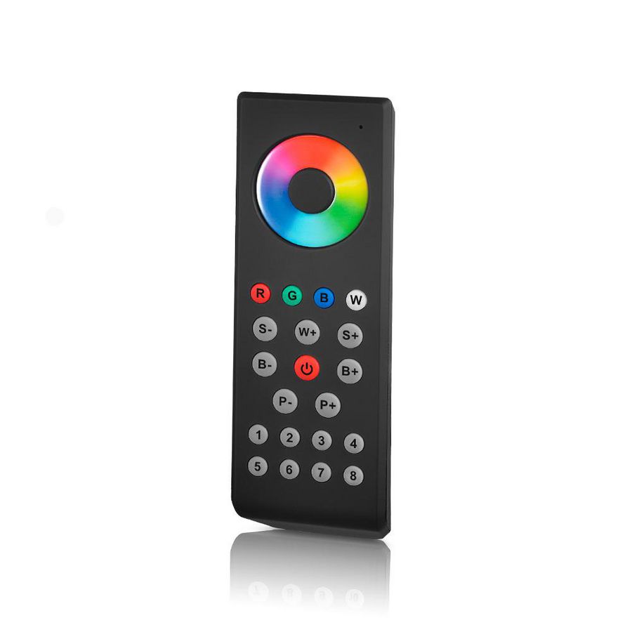 RGB+W afstandsbediening 8 zones 10 vaste scenes
