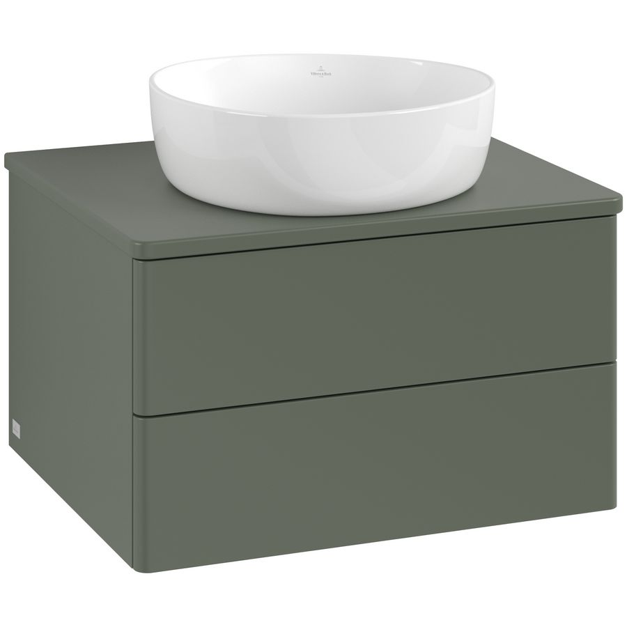 Wastafelonderkast Antao 600x360x500mm L.Green Matt Lacquer K18010HL