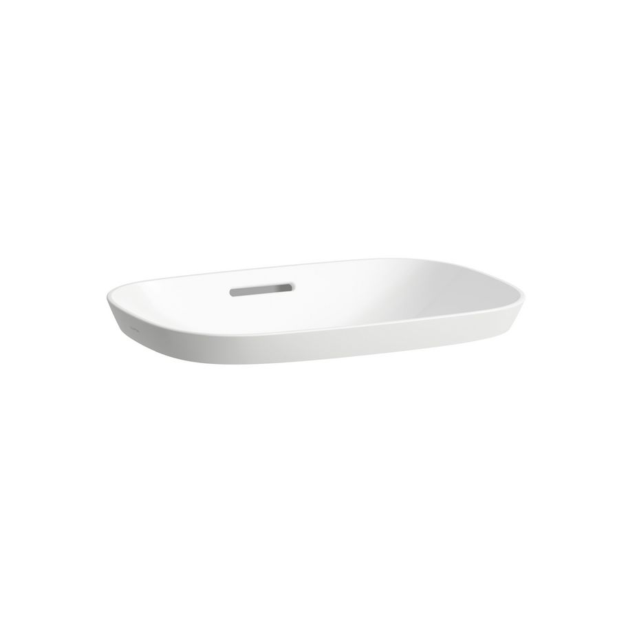 Opbouwwastafel 500x365mm z. kr.gat met overloop wit H8173020001091