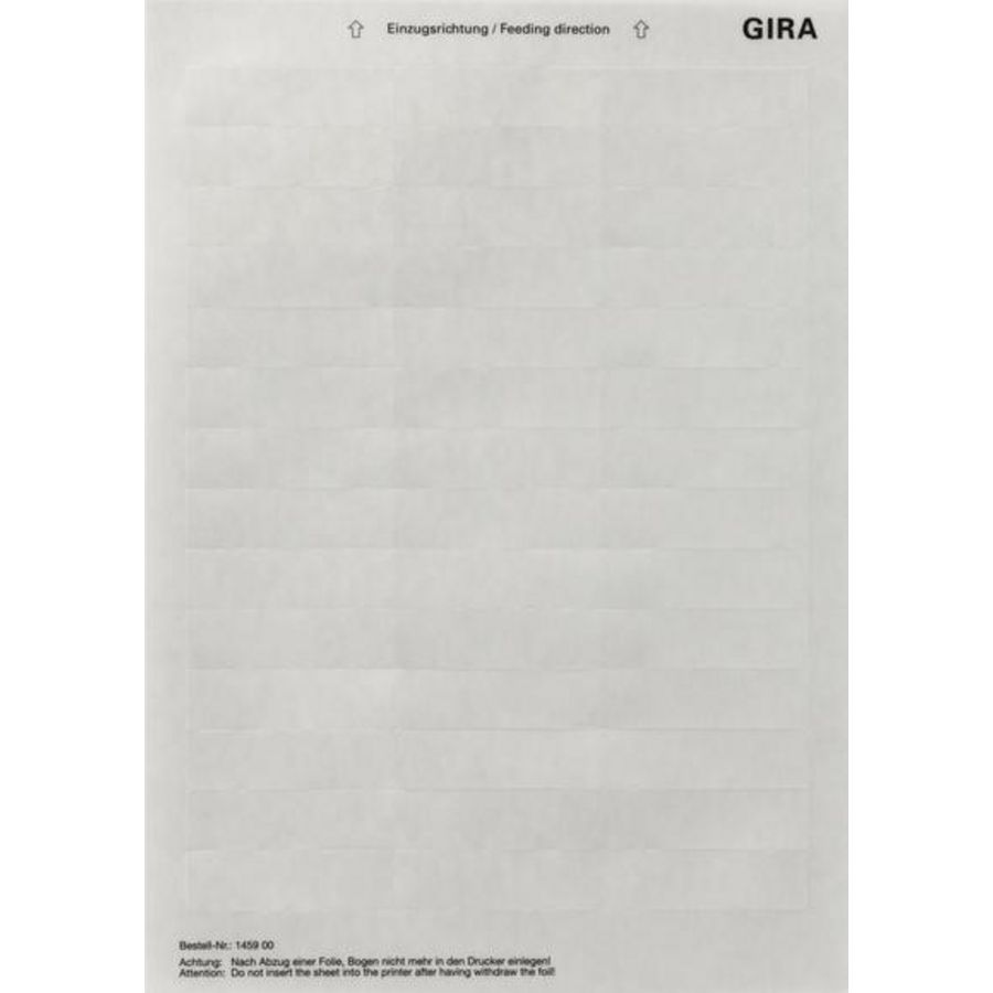 Labelvellen 62 x 18mm Accessoires