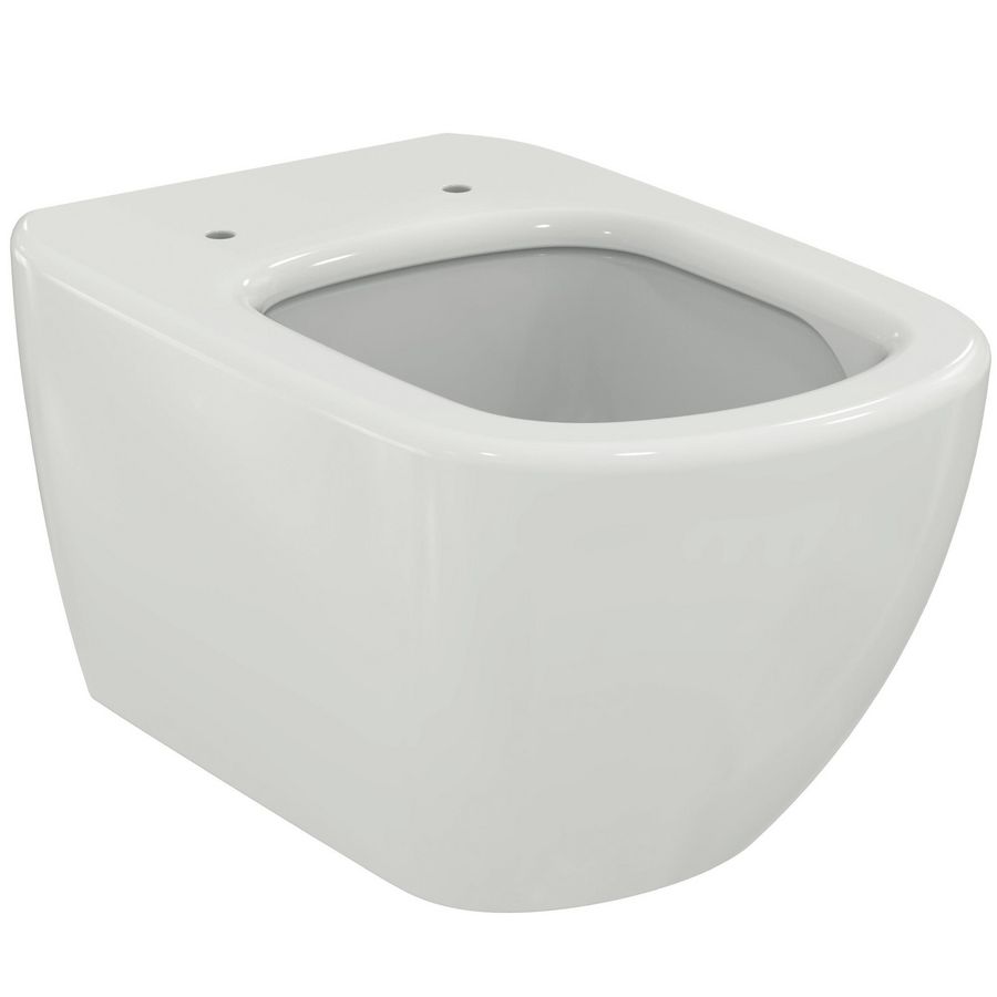 Wandcloset TESI aquablade 530mm diepspoel blinde bevestiging wit (excl. zitting)