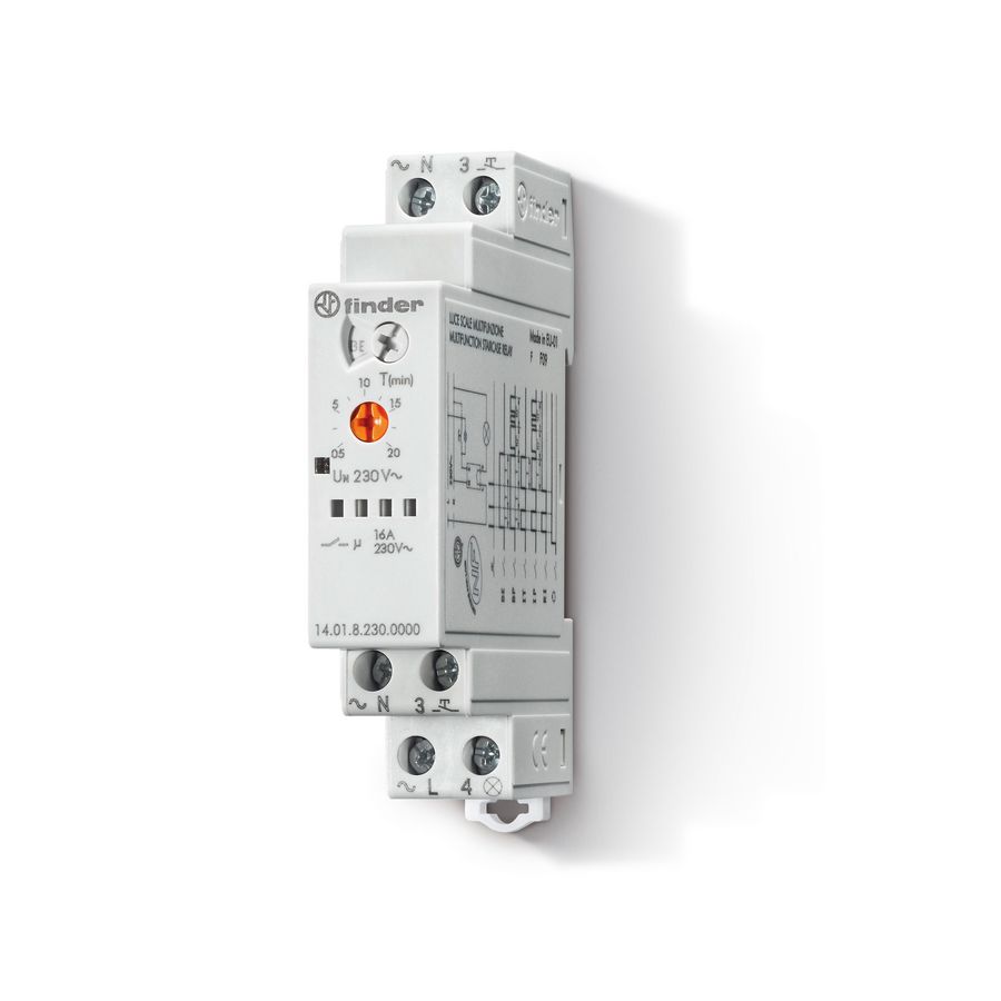 Trappenhuisschakelaar 1M 16A 230V AC 14.01.8.230.0000
