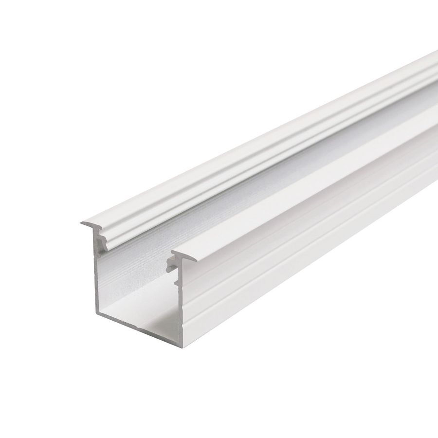 Zak a 2m. Profiel voor ledstrips 20 inbouw Wit
