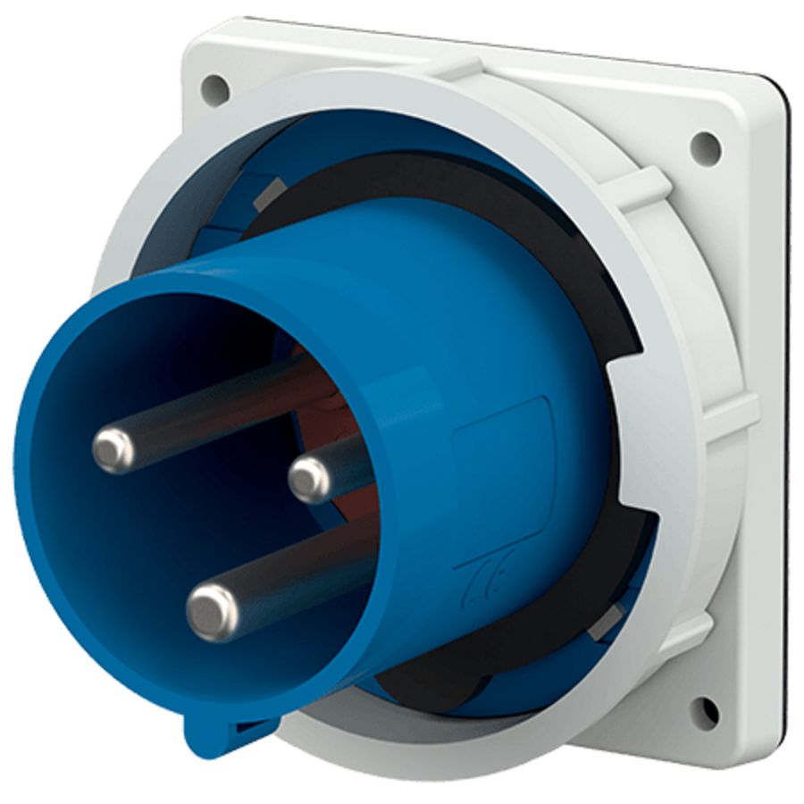 Toestelcontactstop 125A 3-polig  6H 230V IP67