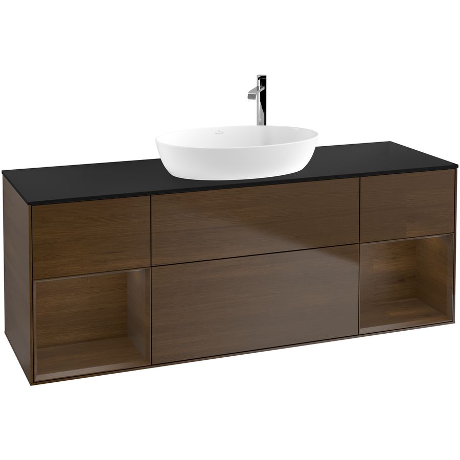 Wastafelonderkast Finion 1600x603x501mm W.Veneer G982GNGN