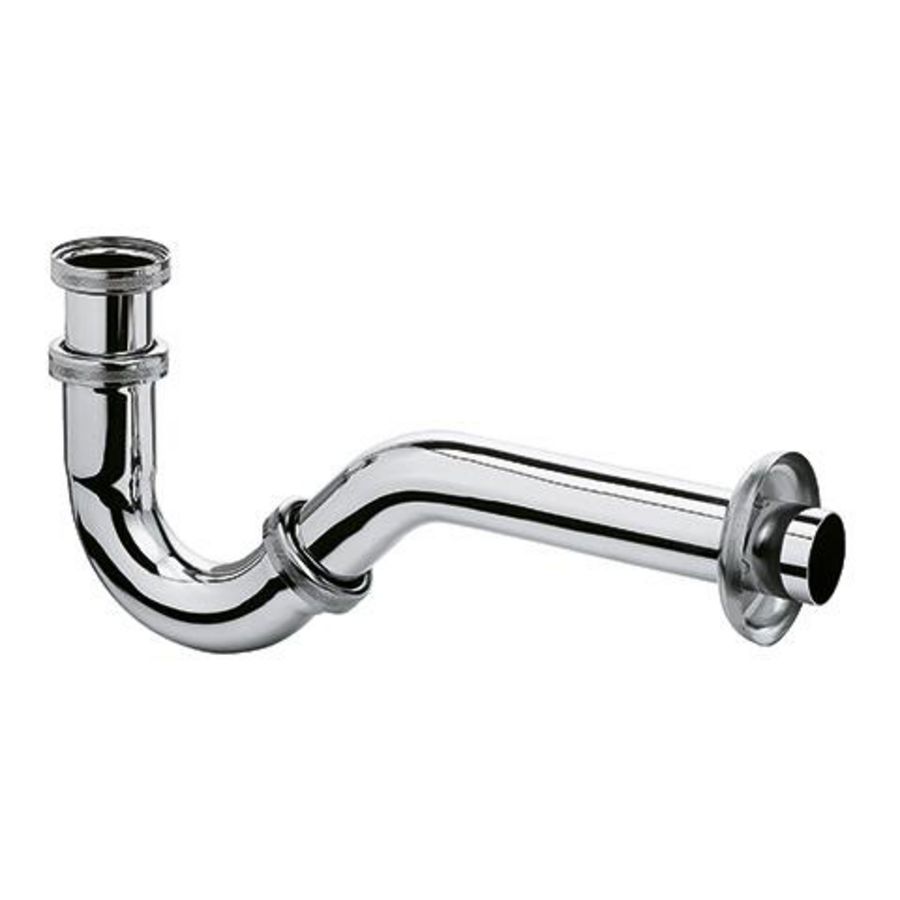Bidet buissifon 5/4" x 32mm chroom