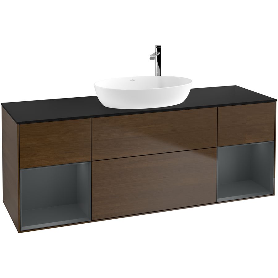 Wastafelonderkast Finion 1600x603x501mm W.Veneer G982HGGN