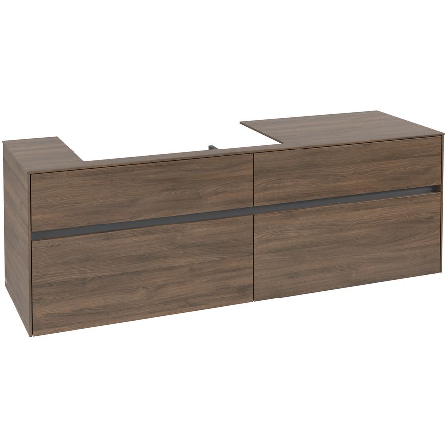 Wastafelonderkast Collaro 1600x548x500mm C02600VH