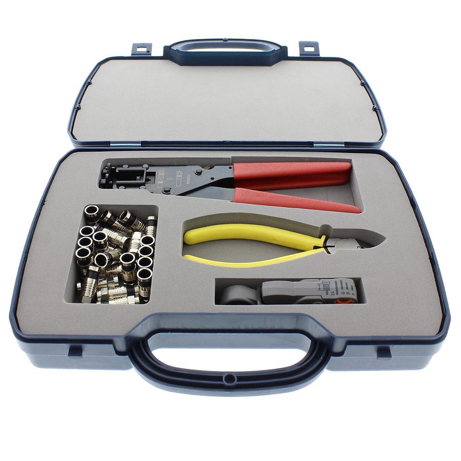 Assortiment voor het waterdicht verwerken van Coax 12 F-Conn