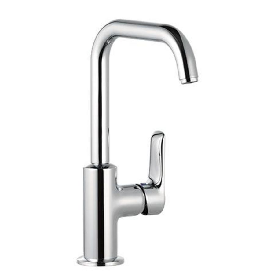 Pure&solid wastafelmengkraan z.waste 205 chroom