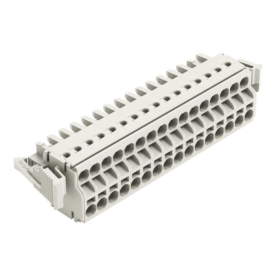 2-draads FE steker 2,5mm² li.grijs 721-2116/037-000 VVE=10