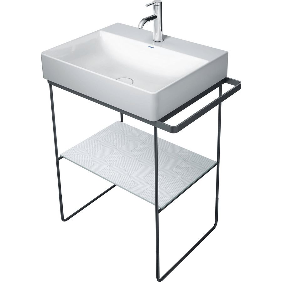 DuraSquare Staande metaalstructuur 665x451x740mm Zwart mat