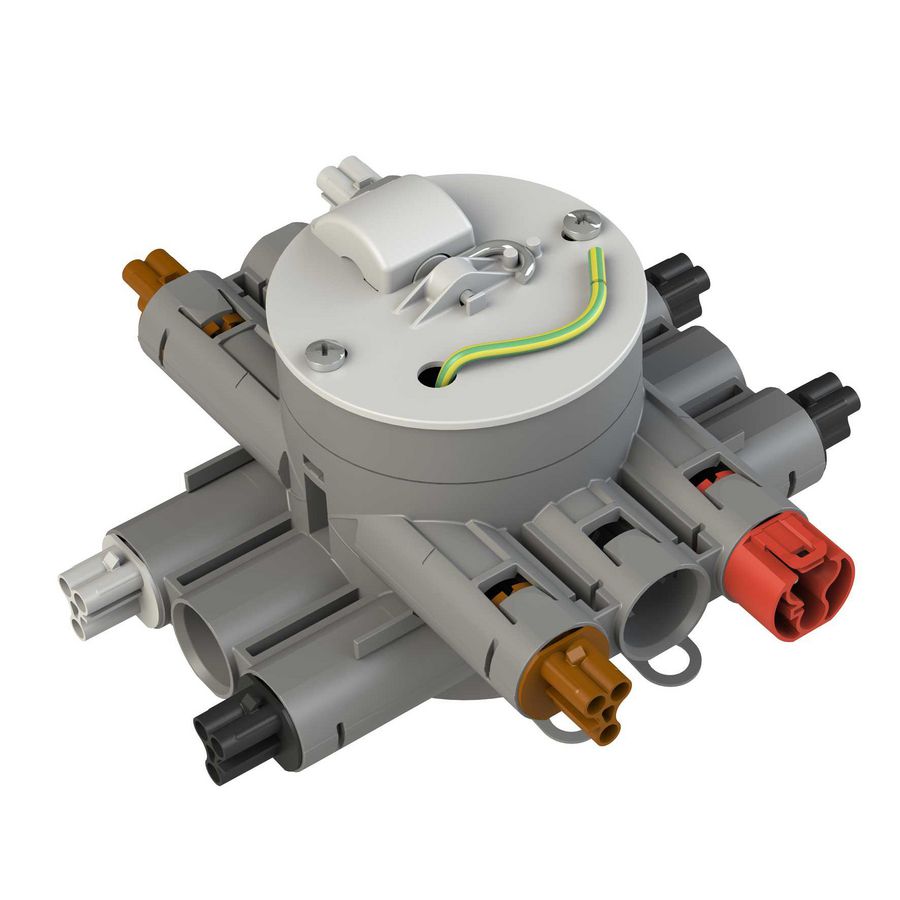 Stekerbare centraaldoos CW75-WD3