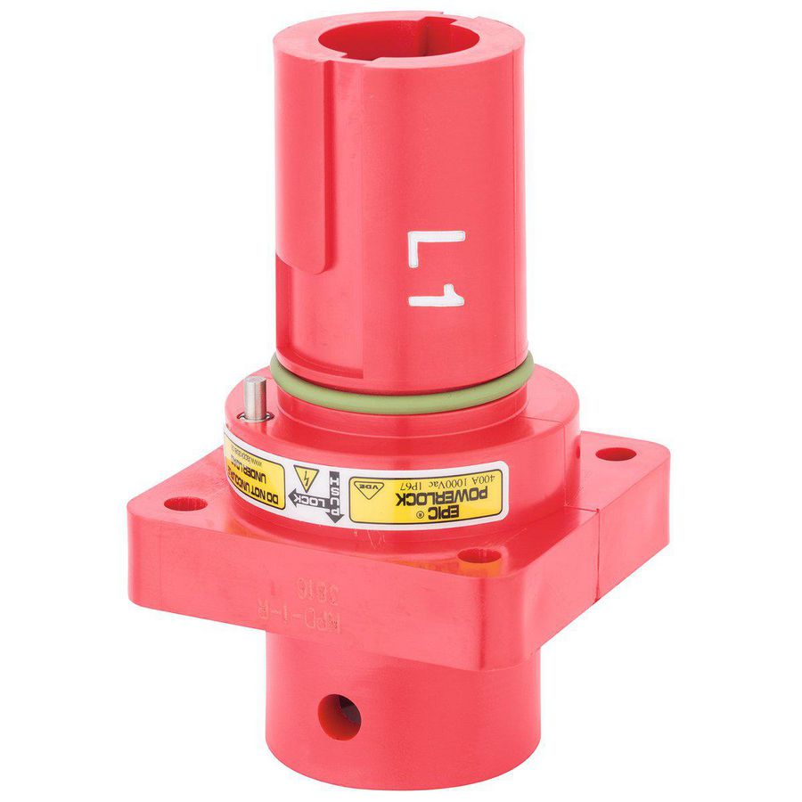 Ronde connector EPIC POWERLOCK A1 C L1/RD SP M12