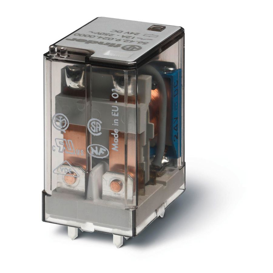 FIN RELAIS 2W 12A 120VAC VVE=10