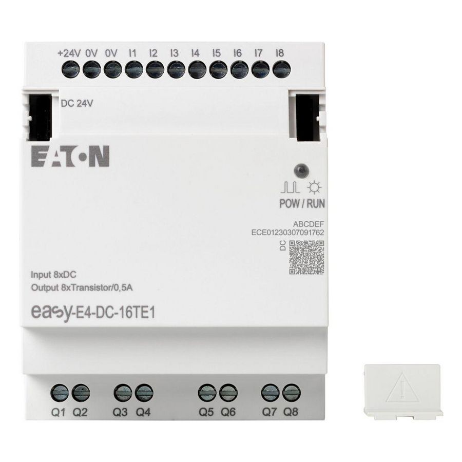 Easy E4, I/O-uitbreiding, 24V DC, 24V AC, 8DI, 8DQ transisto