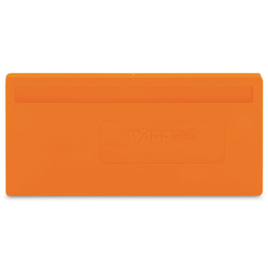 Scheidingswand 2mm oranje 280-311 VVE=25