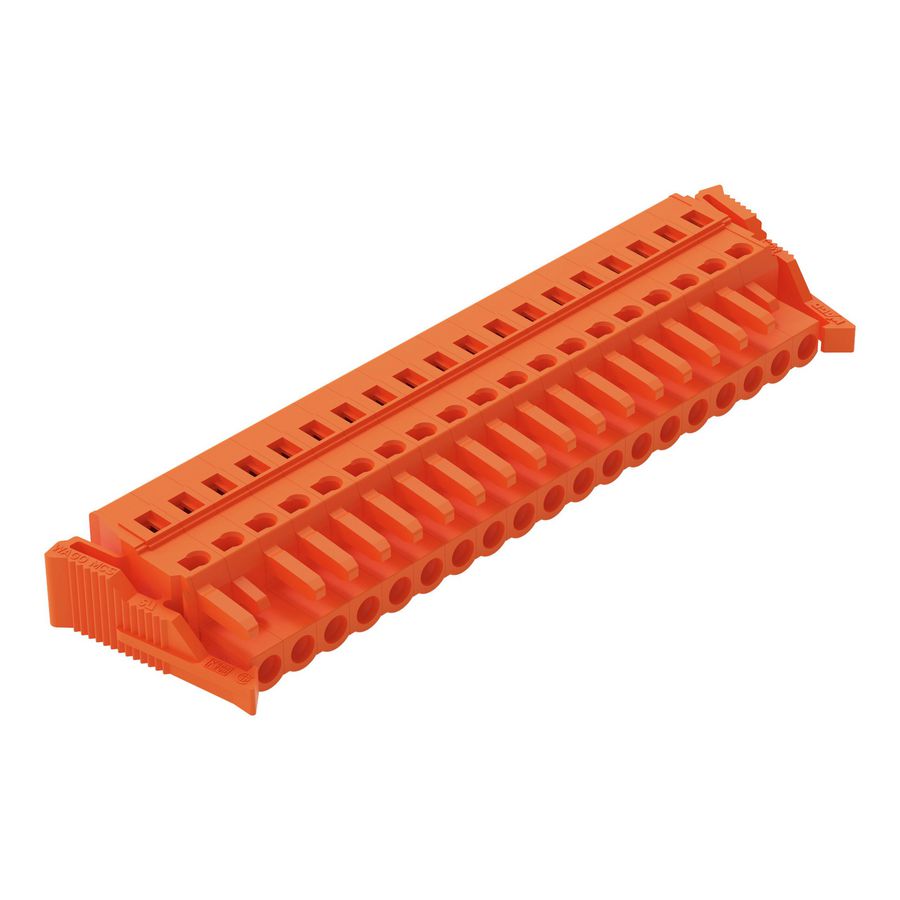 1-draads FE steker 2,5 mm² oranje 231-319/037-000 VVE=10