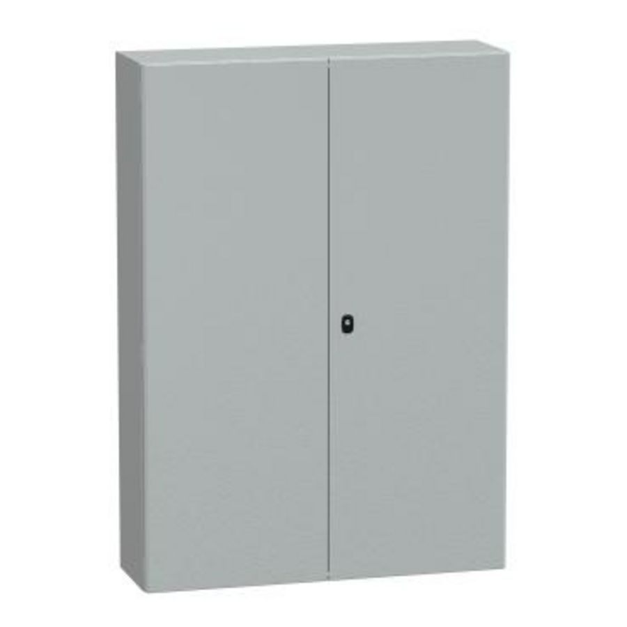 Kast Deur Montageplaat 1400x1000x300mm IP55 RA Spacial S3D
