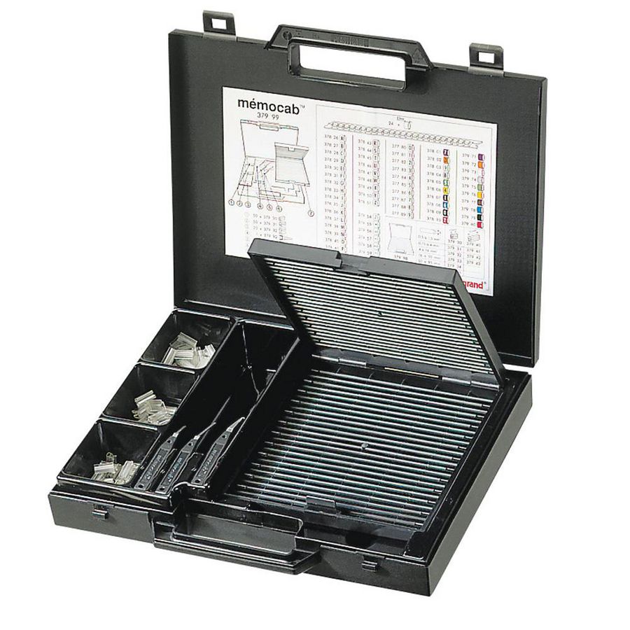 Doos a 5st. Opbergkoffer Memocab 2 selectiepen-correctiepen-