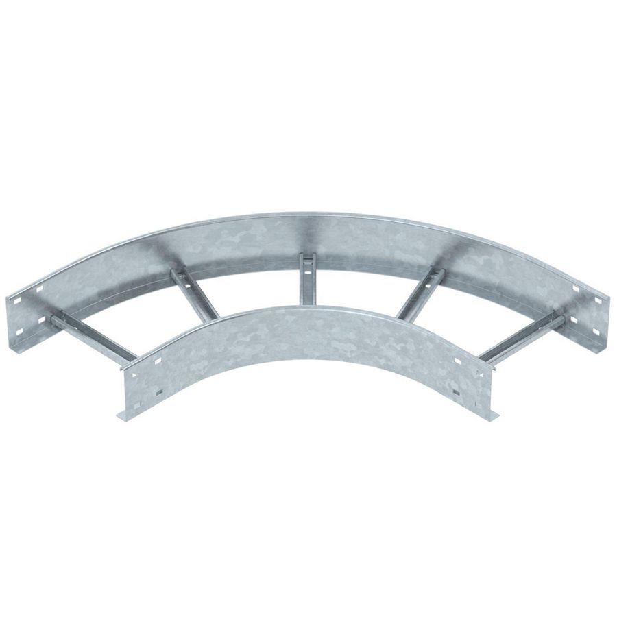 90gr. Bocht/hoekstuk kabelladder 110x300 Staal thermisch ver