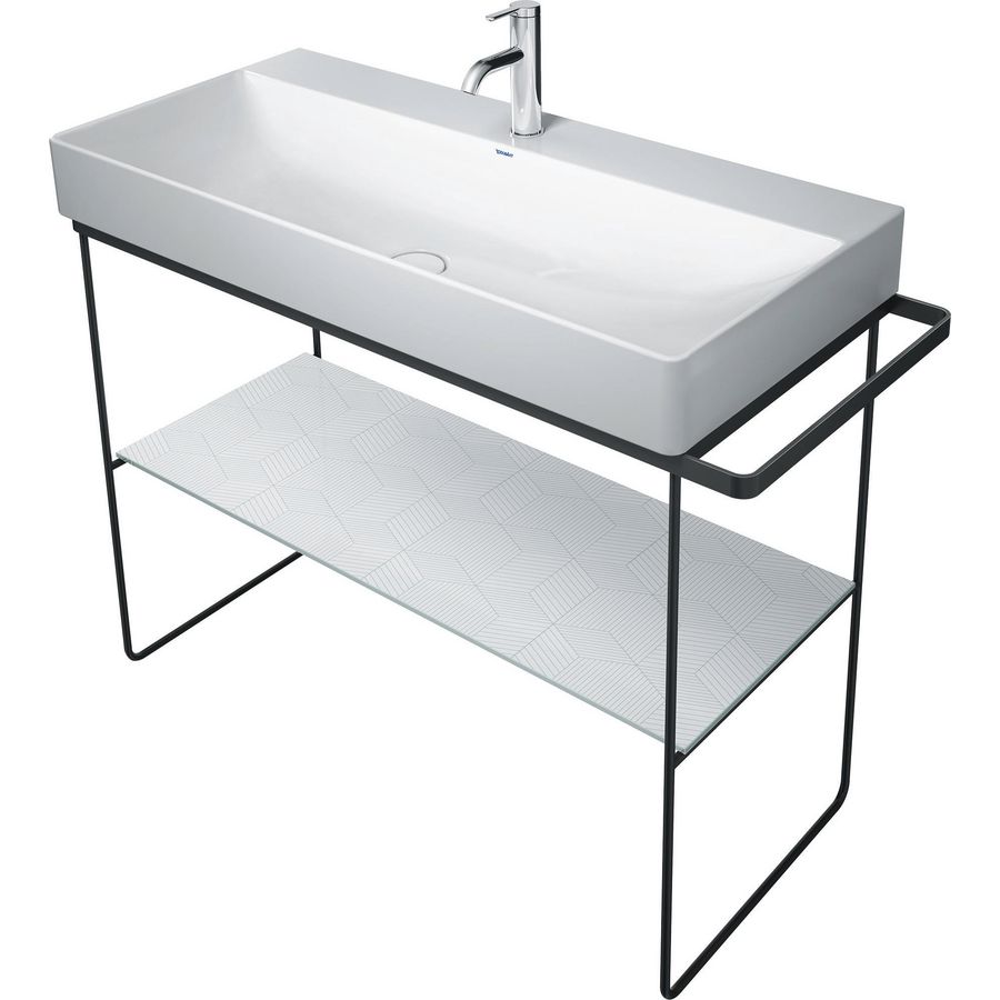DuraSquare Staande metaalstructuur 1063x451x740mm chroom gepol.