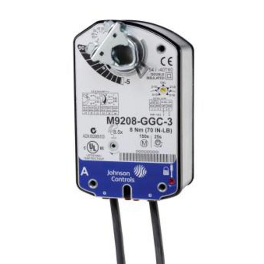 Servomotor 8Nm veerretour 24V 0-10V