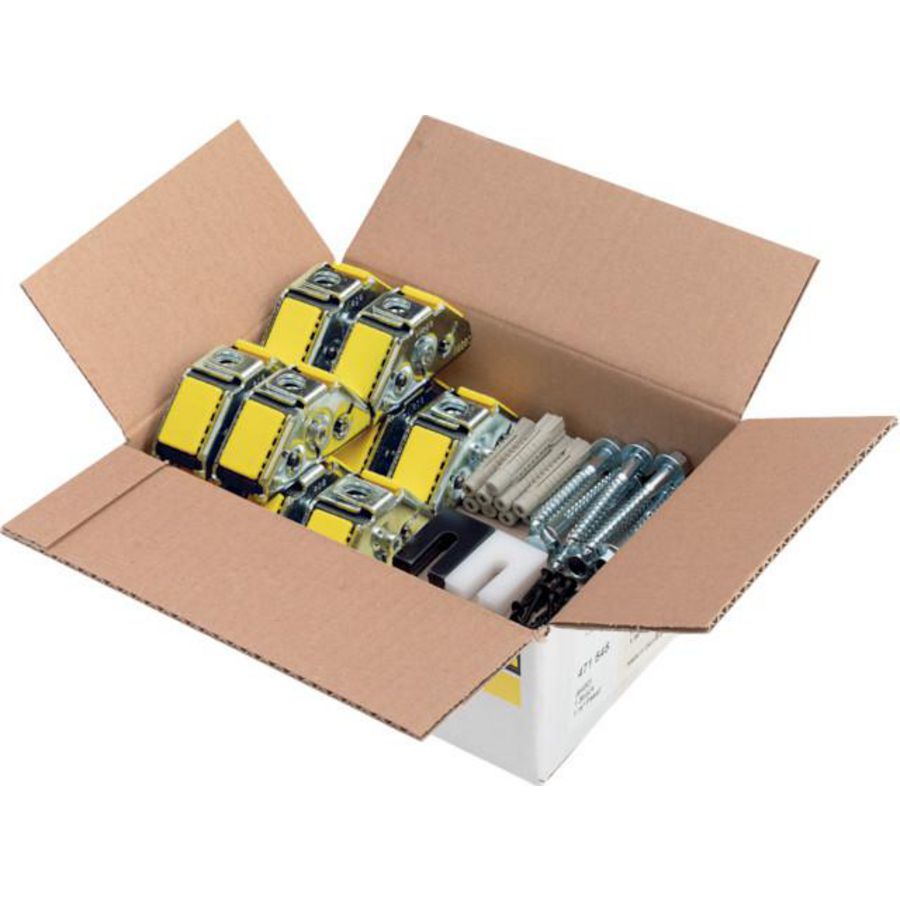Compleet Pakket 1 qm staal/verzinkt