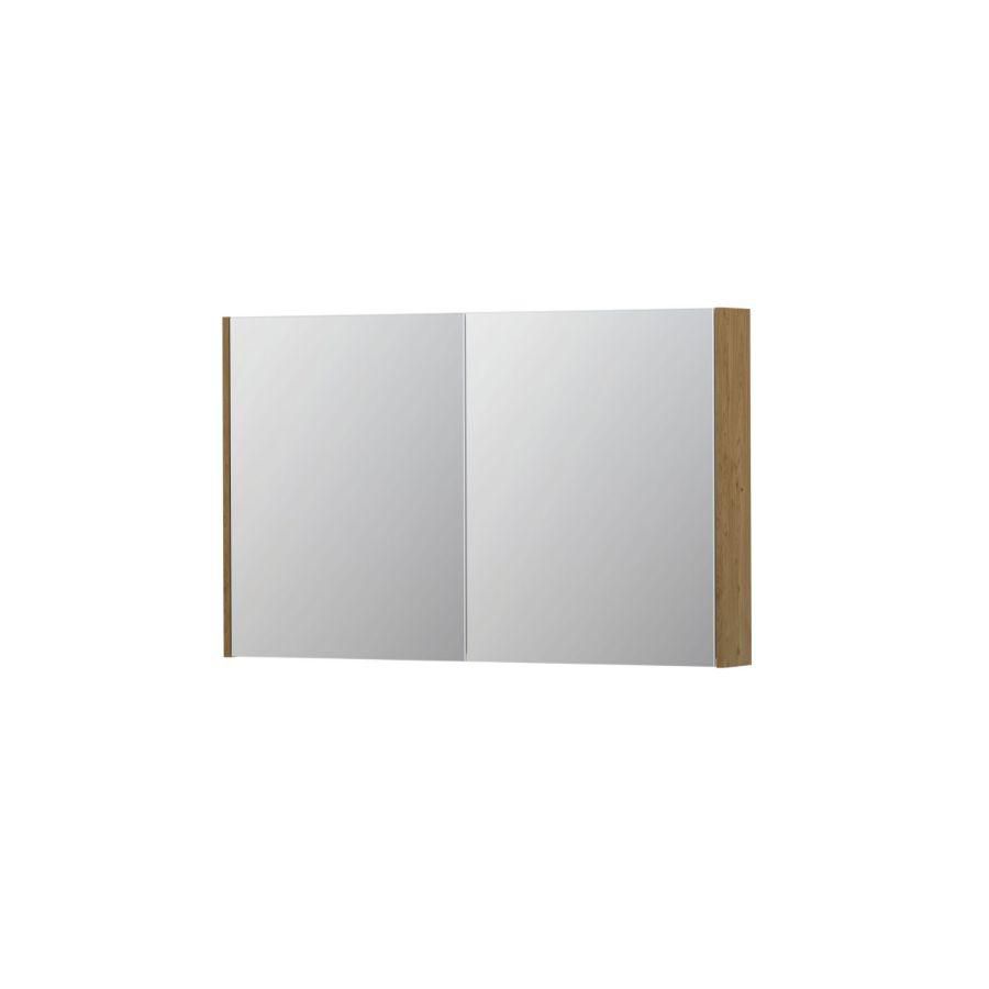 INK SPK2 Spiegelkast 2 dr Natur fineer 120x73