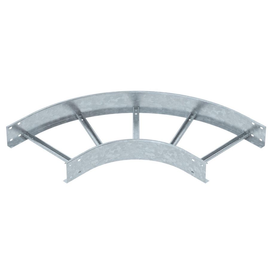 90gr. Bocht/hoekstuk kabelladder 110x400 Staal thermisch ver