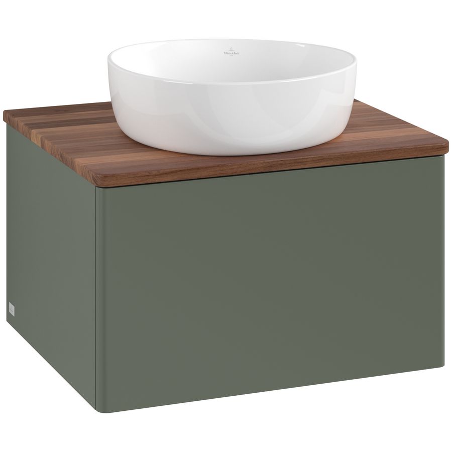 Wastafelonderkast Antao 600x360x500mm L.Green Matt Lacquer K29012HL