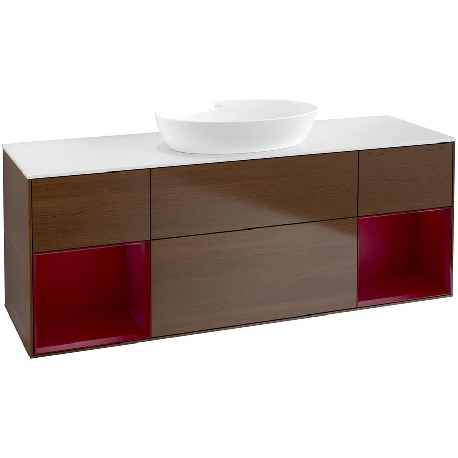 Wastafelonderkast Finion 1600x603x501mm W.Veneer GD01HBGN