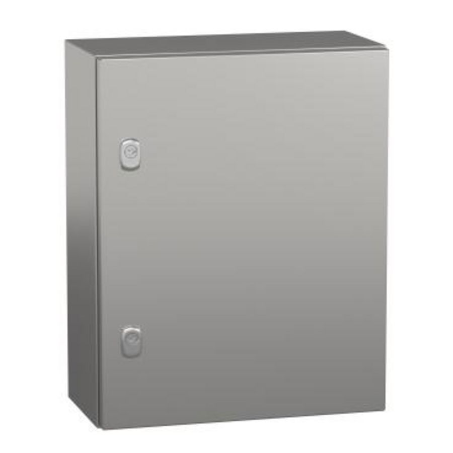 Kast Volle deur 500x400x200mm RVS 304L Scotch Br Spacial S3X